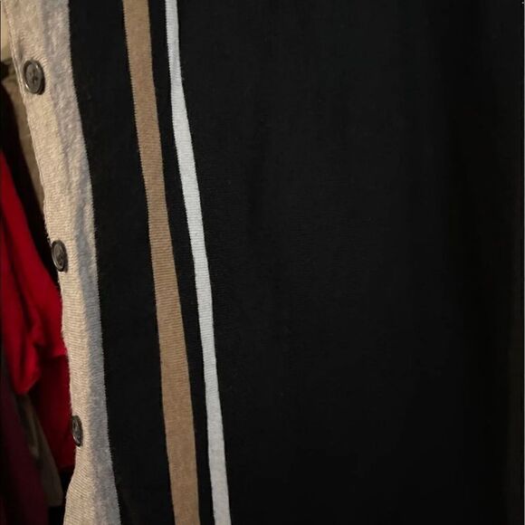 Talbots xl crewneck ruana poncho unisex sweater short sleeve shirt blouse - Picture 6 of 6